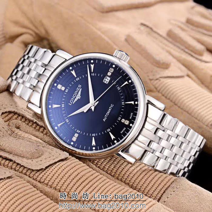 LONGINES浪琴 經典大三針 全自動機械 精品男士腕表 WSS0503